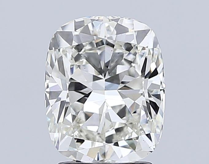 3.55ct H VS2 Very Good Cut Cushion Lab Grown Diamond