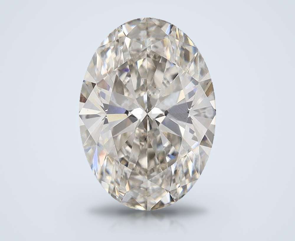 3.60 Carat Oval Lab Diamond