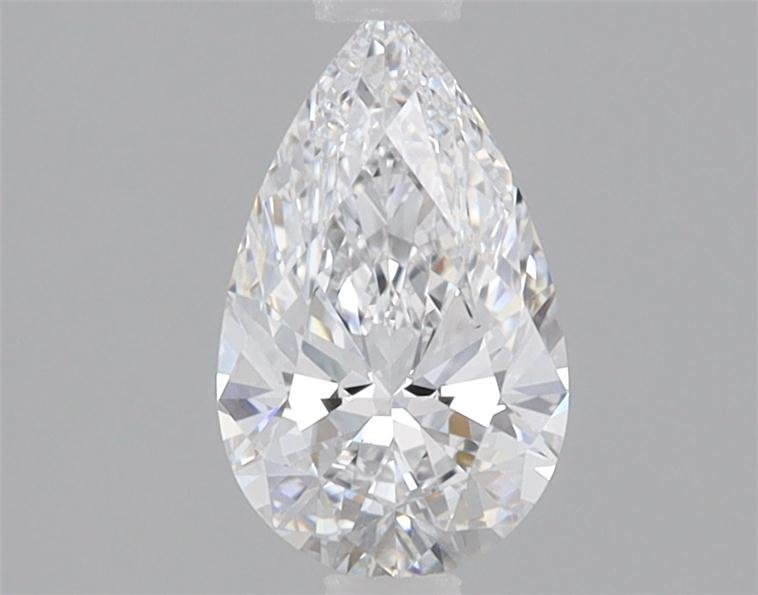 0.78ct D VS2 Rare Carat Ideal Cut Pear Lab Grown Diamond