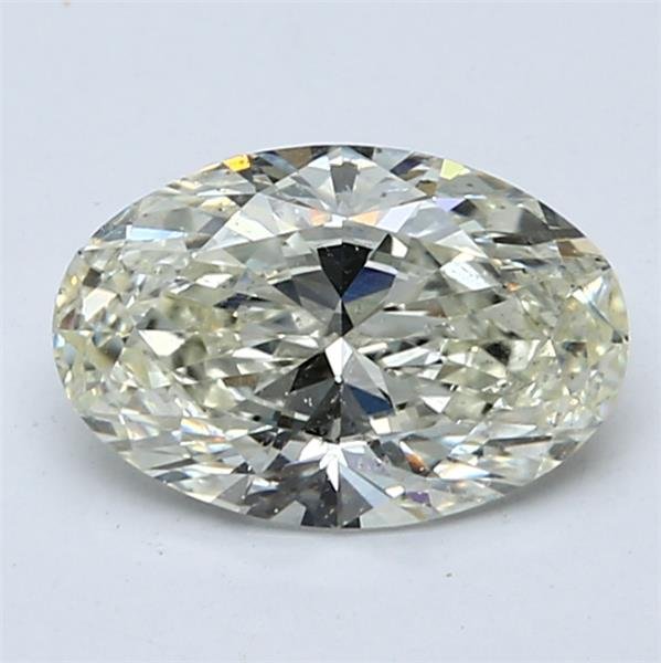 1.50ct K SI2 Rare Carat Ideal Cut Oval Diamond