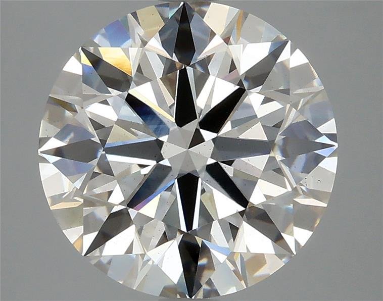 4.15ct H VS2 Rare Carat Ideal Cut Round Lab Grown Diamond