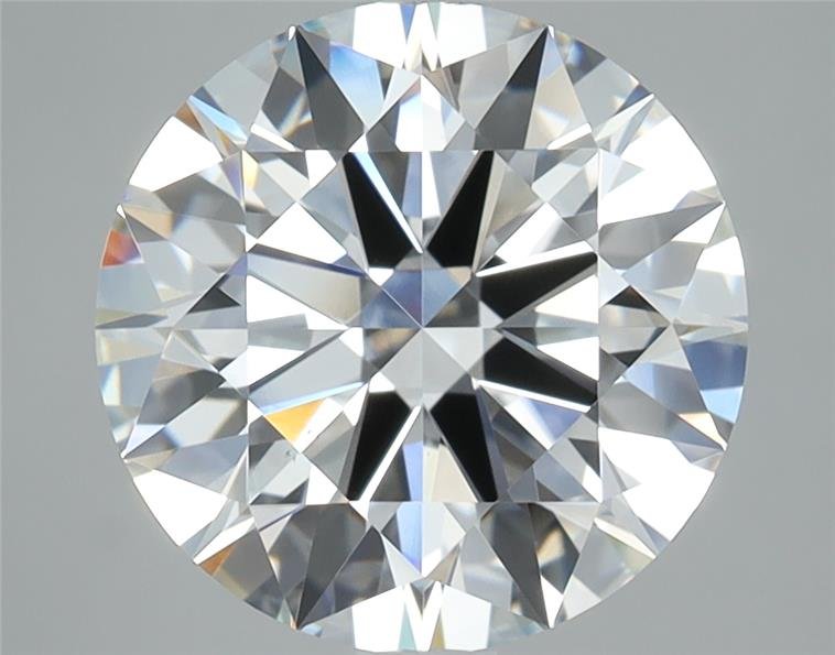 3.21ct F VS2 Excellent Cut Round Diamond