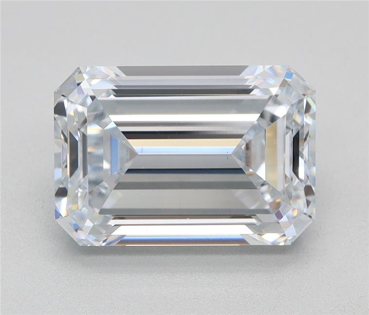 1.92ct F VS2 Rare Carat Ideal Cut Emerald Lab Grown Diamond