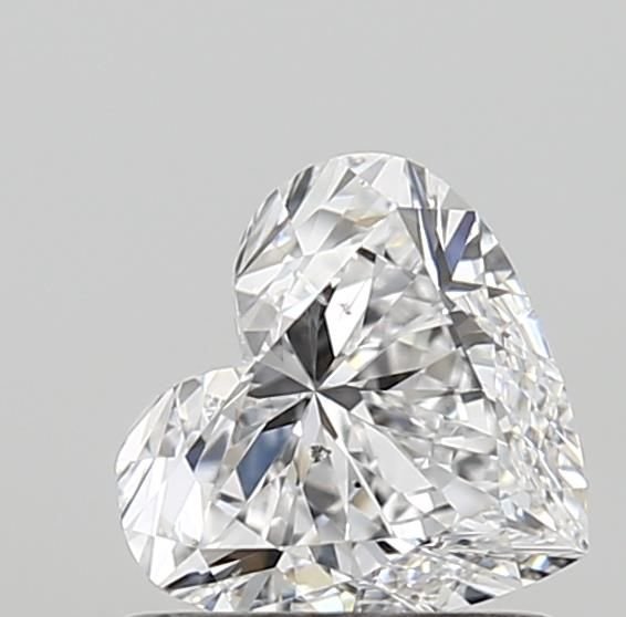 0.70ct D SI2 Rare Carat Ideal Cut Heart Diamond