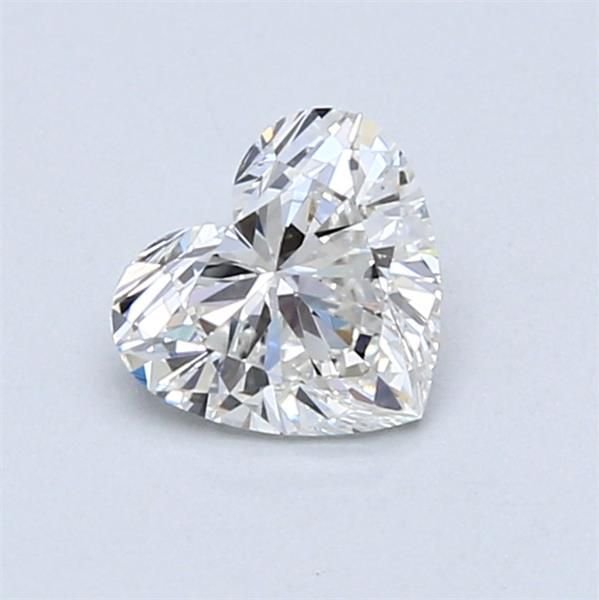 0.70ct G SI1 Rare Carat Ideal Cut Heart Diamond