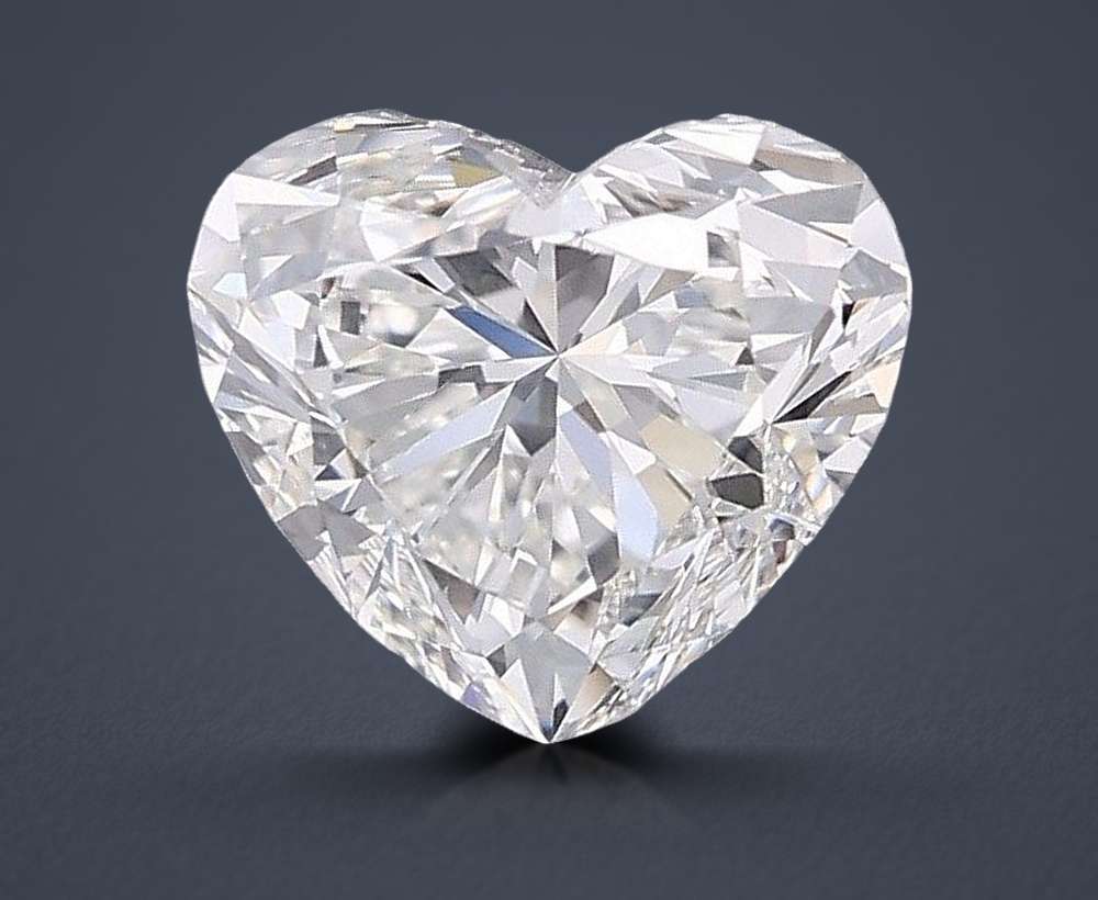 1.53 Carat Heart Natural Diamond