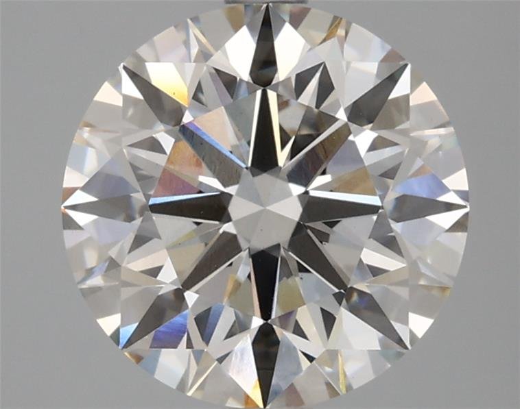 3.74ct H VS1 Rare Carat Ideal Cut Round Lab Grown Diamond