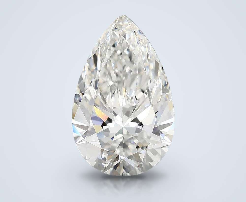 4.01 Carat Pear Lab Diamond