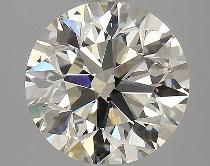 2.96ct I VS2 Excellent Cut Round Lab Grown Diamond