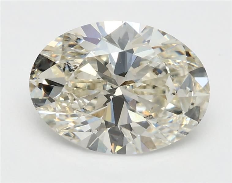 1.71ct J VS2 Rare Carat Ideal Cut Oval Lab Grown Diamond