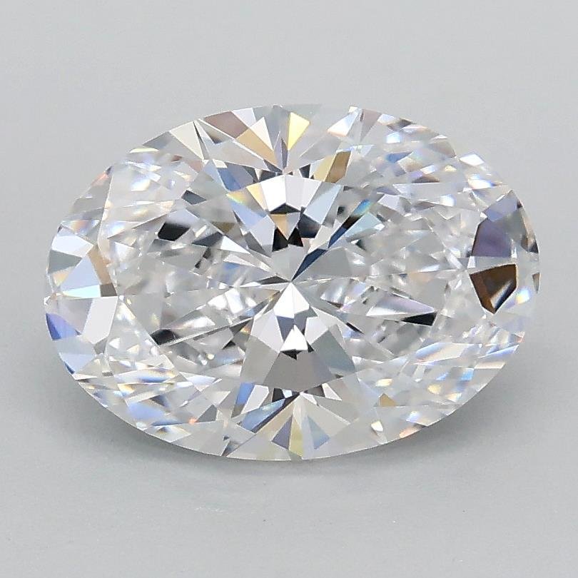 1.57ct D VVS2 Rare Carat Ideal Cut Oval Lab Grown Diamond