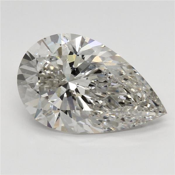 3.50ct H VS1 Rare Carat Ideal Cut Pear Lab Grown Diamond