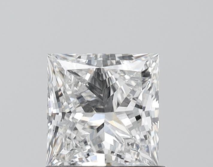 0.97ct F VS1 Rare Carat Ideal Cut Princess Lab Grown Diamond