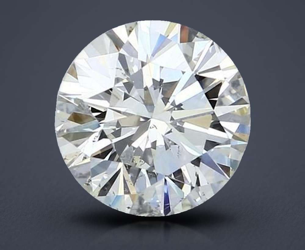 2.70 Carat Round Natural Diamond