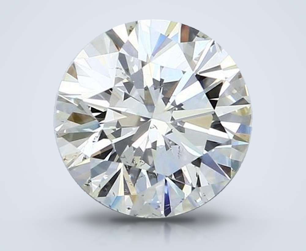 2.70 Carat Round Natural Diamond