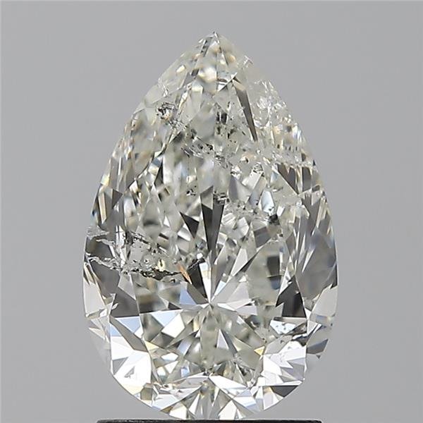 2.00ct I SI2 Very Good Cut Pear Diamond