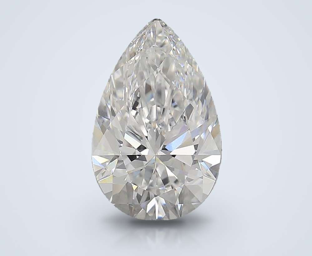 3.00 Carat Pear Lab Diamond