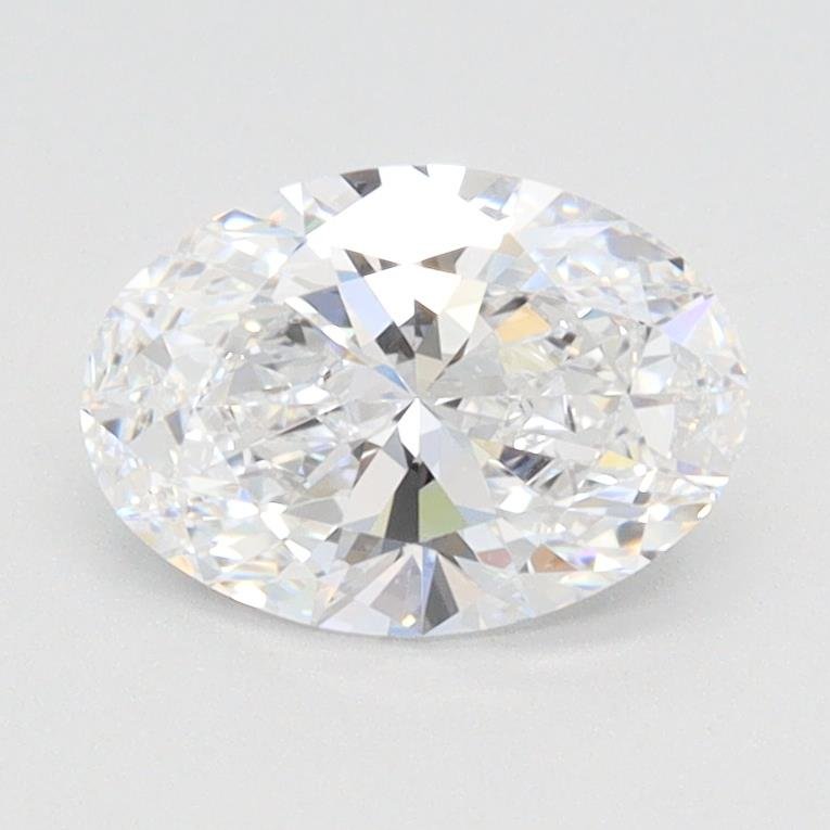 1.06ct D VVS2 Rare Carat Ideal Cut Oval Lab Grown Diamond