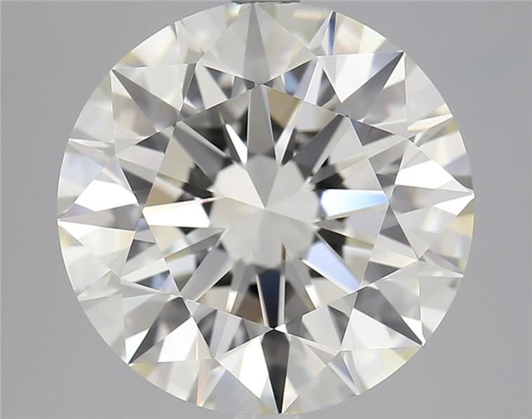 5.00ct I VVS1 Rare Carat Ideal Cut Round Diamond