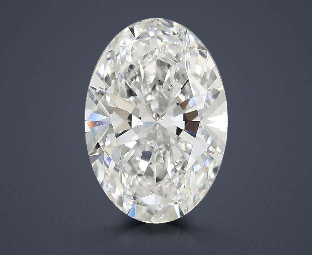 2.82 Carat Oval Lab Diamond