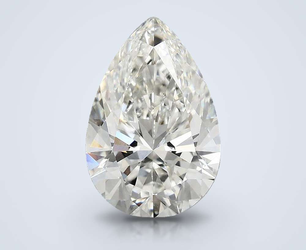 2.46 Carat Pear Lab Diamond
