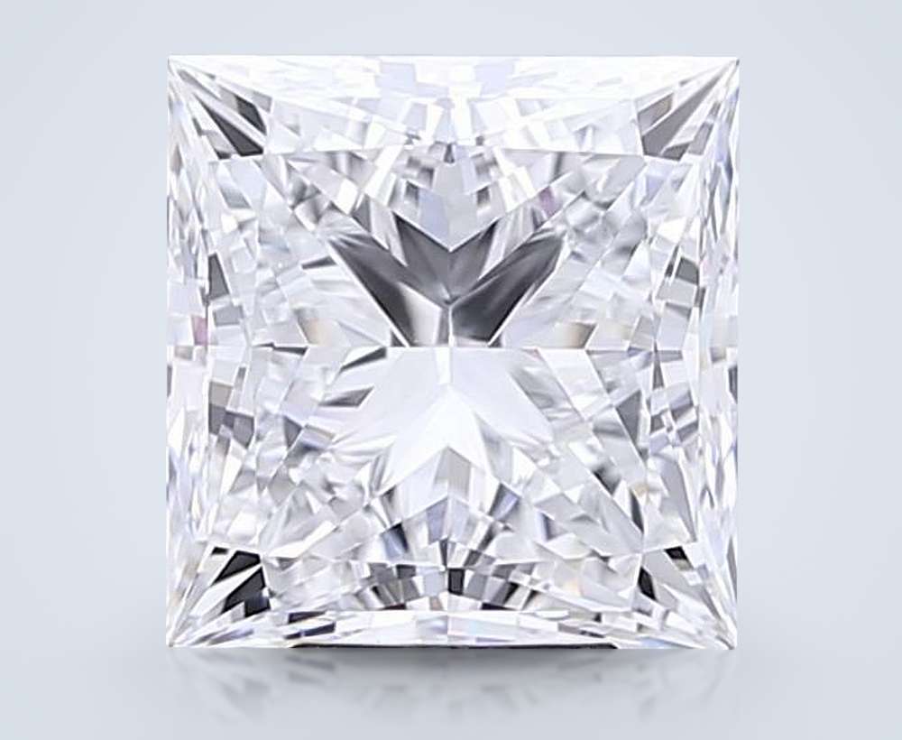 7.21 Carat Princess Lab Diamond