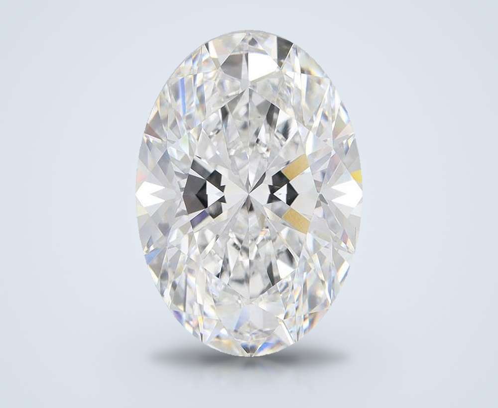 9.52 Carat Oval Lab Diamond