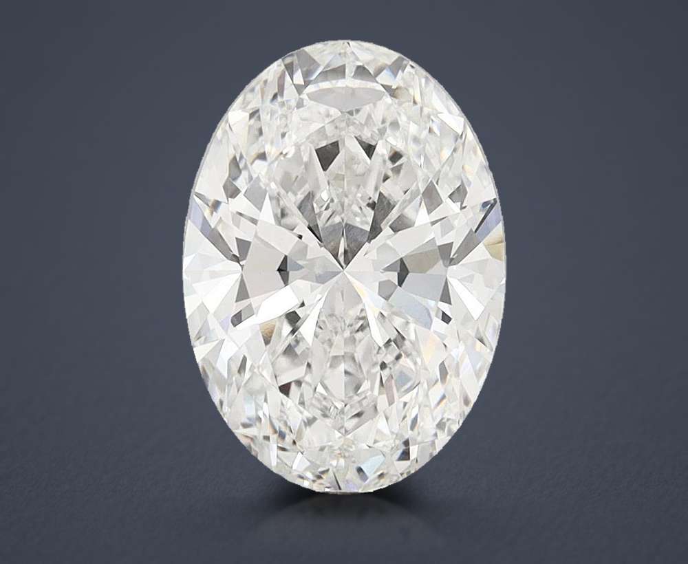 8.07 Carat Oval Lab Diamond