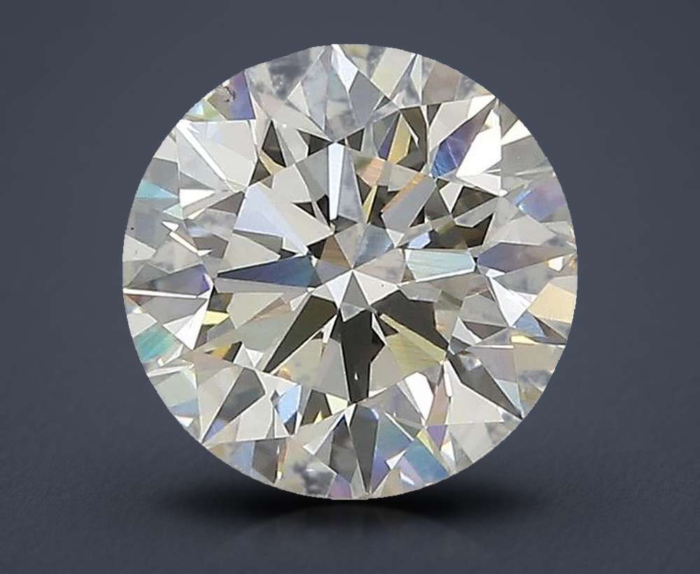 2.76 Carat Round Lab Diamond