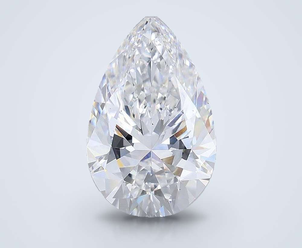 3.61 Carat Pear Lab Diamond