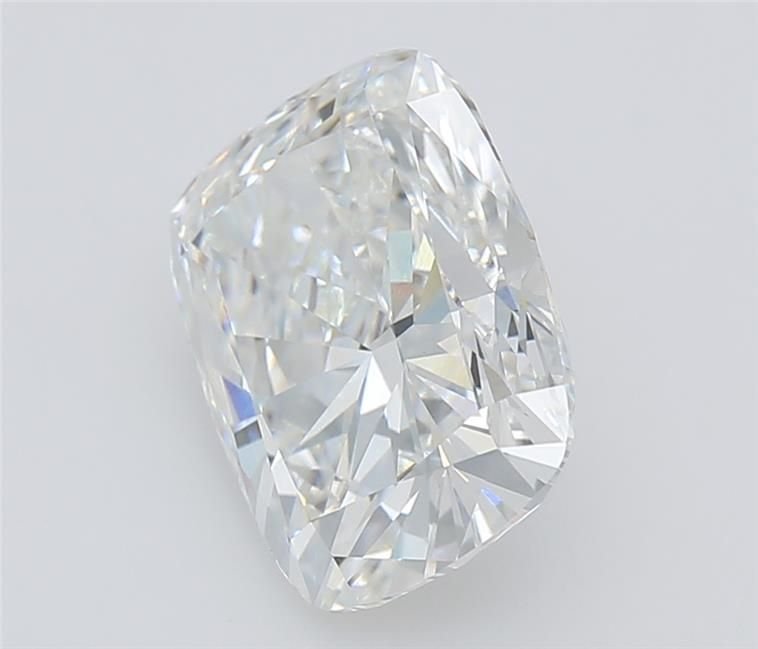 3.34ct F VVS2 Very Good Cut Cushion Lab Grown Diamond