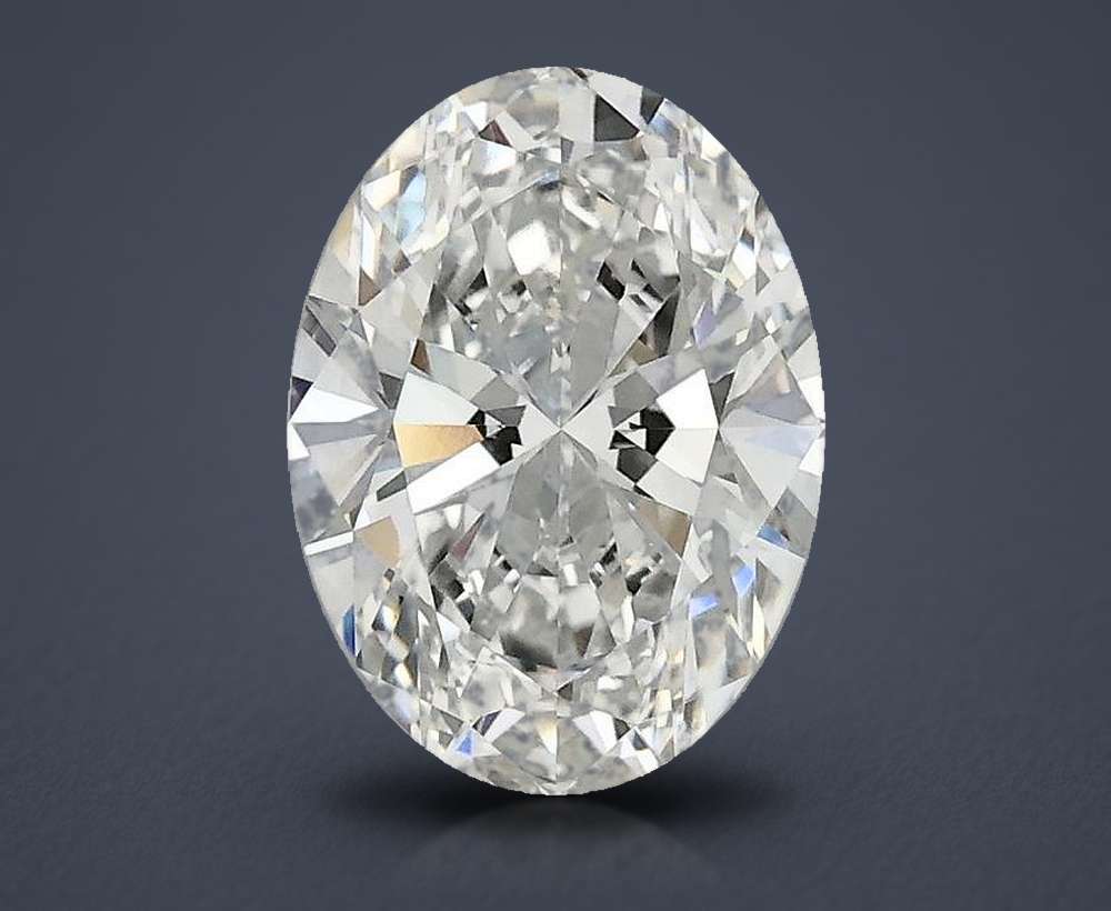 1.47 Carat Oval Lab Diamond