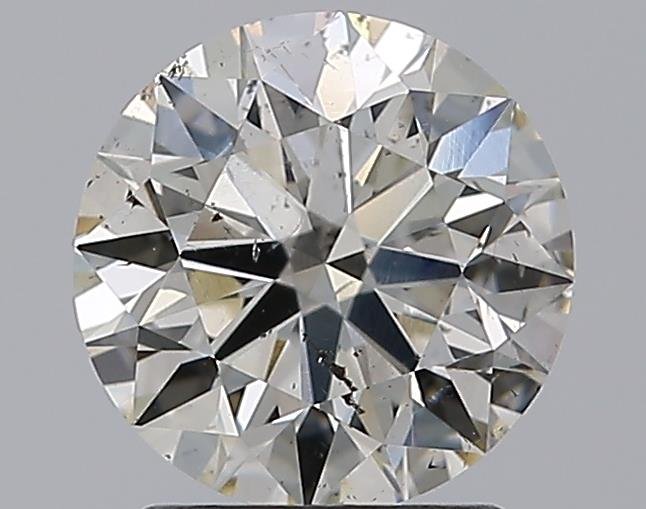 1.70ct K SI2 Rare Carat Ideal Cut Round Diamond