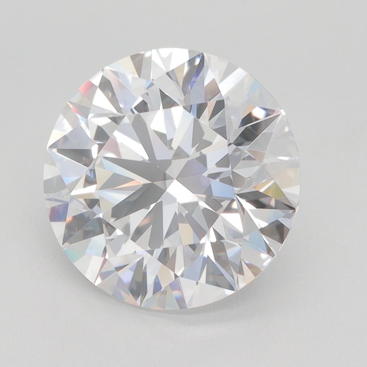 5.22ct E VVS2 Rare Carat Ideal Cut Round Lab Grown Diamond