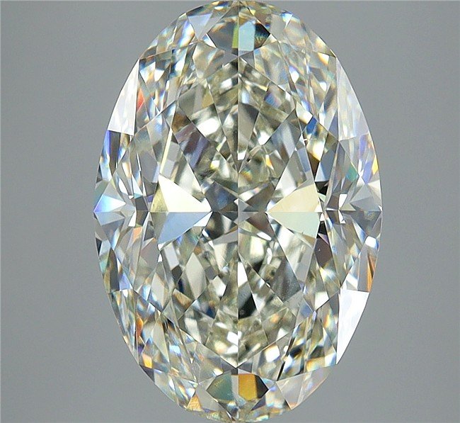 4.01ct K VS2 Rare Carat Ideal Cut Oval Diamond