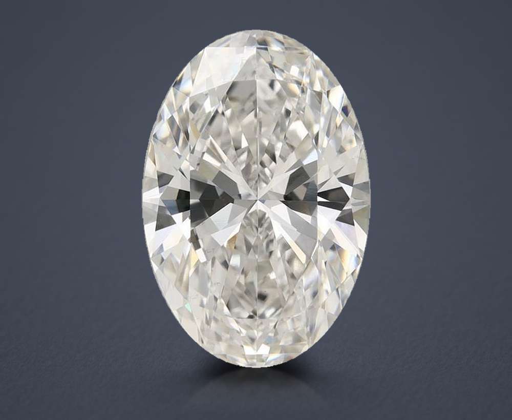 2.00 Carat Oval Lab Diamond