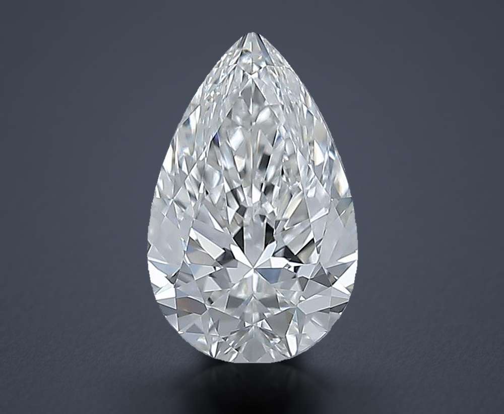 1.30 Carat Pear Natural Diamond