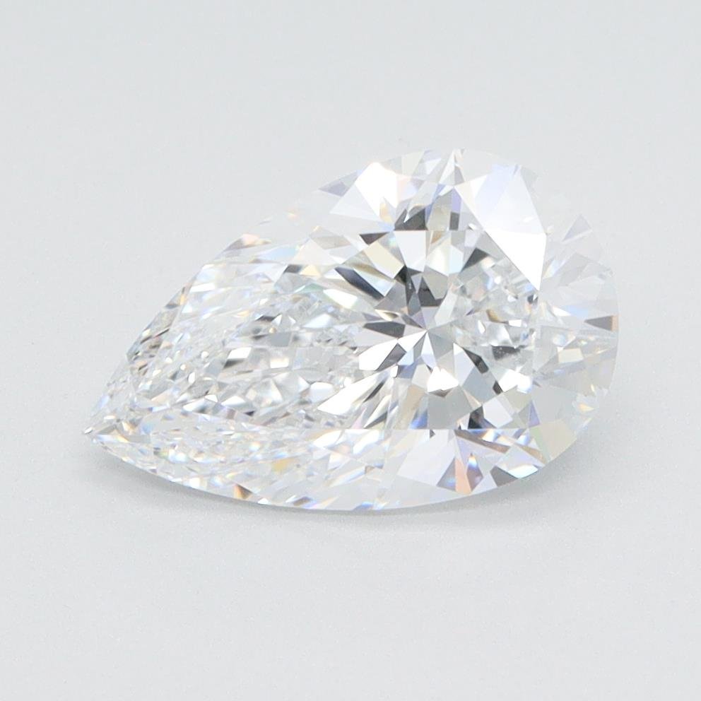 1.57ct E VVS2 Rare Carat Ideal Cut Pear Lab Grown Diamond