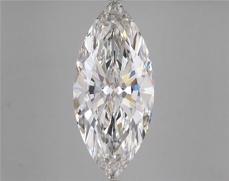 6.44ct H VS1 Rare Carat Ideal Cut Marquise Lab Grown Diamond