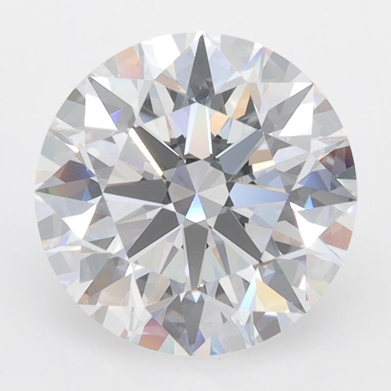 2.53ct D VVS1 Rare Carat Ideal Cut Round Lab Grown Diamond