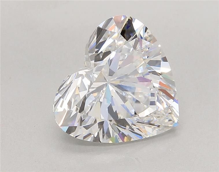 5.01ct E VVS2 Rare Carat Ideal Cut Heart Lab Grown Diamond