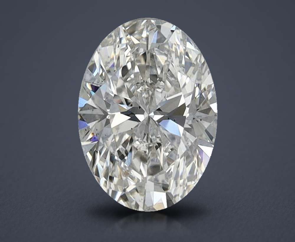 1.00 Carat Oval Lab Diamond