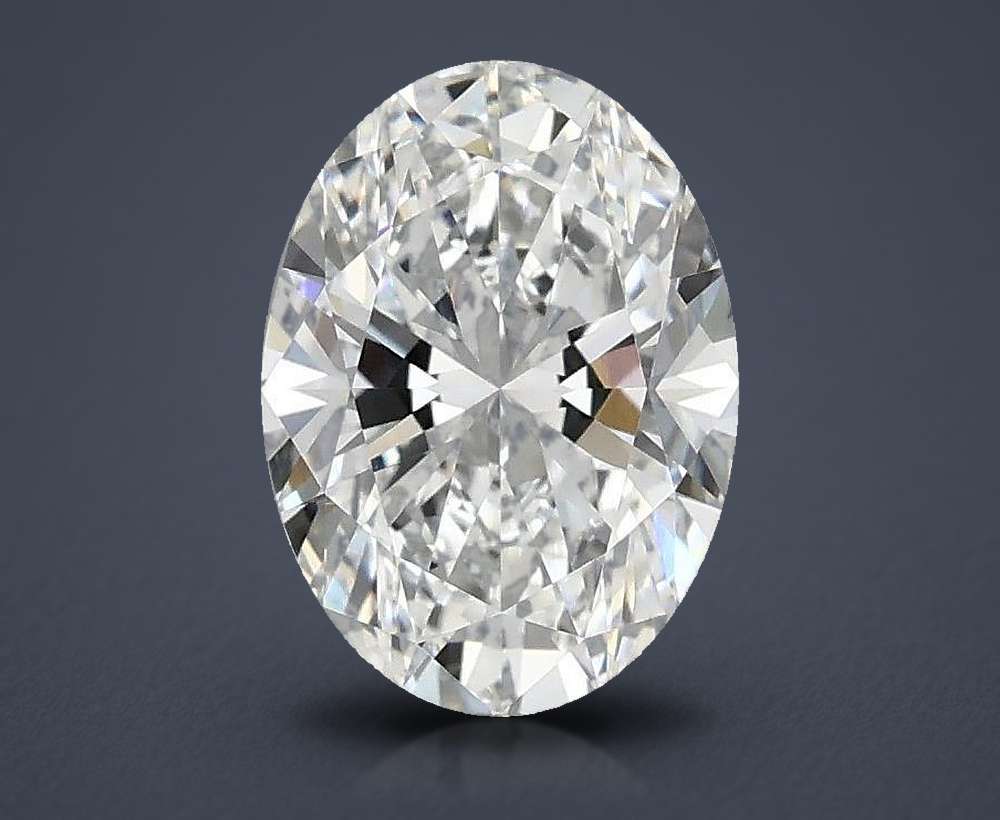 1.47 Carat Oval Lab Diamond