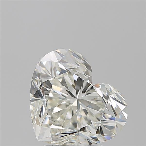 3.03ct J VVS2 Rare Carat Ideal Cut Heart Diamond