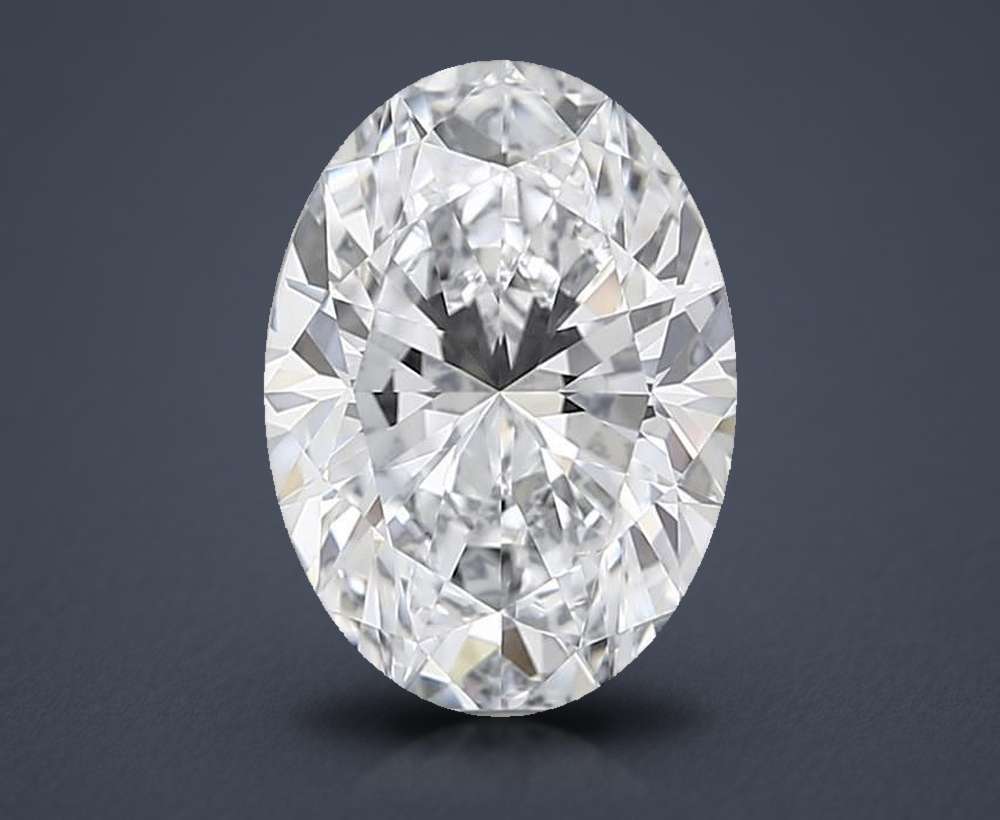 3.16 Carat Oval Lab Diamond