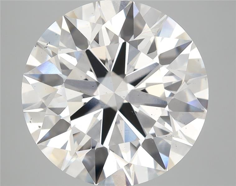 7.11ct F VS2 Rare Carat Ideal Cut Round Lab Grown Diamond