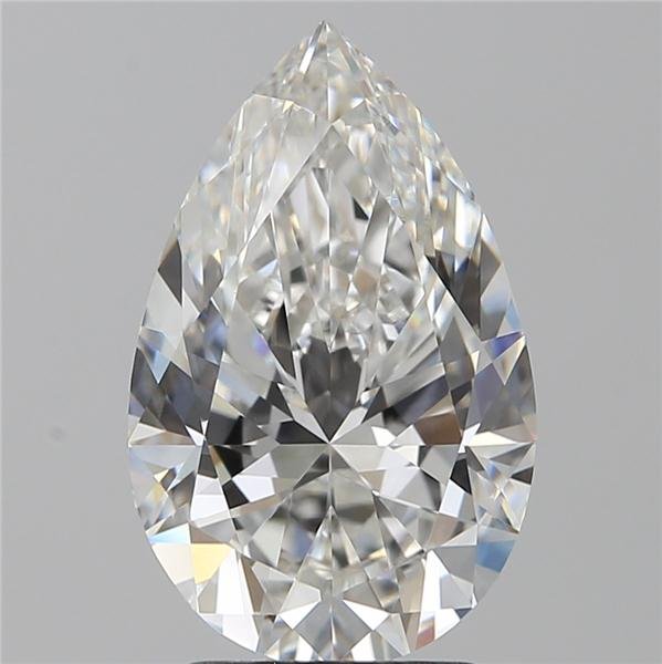 2.70 Carat Pear Lab Diamond