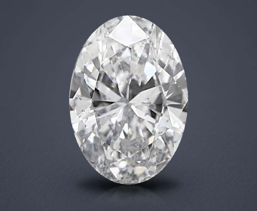 0.56 Carat Oval Lab Diamond