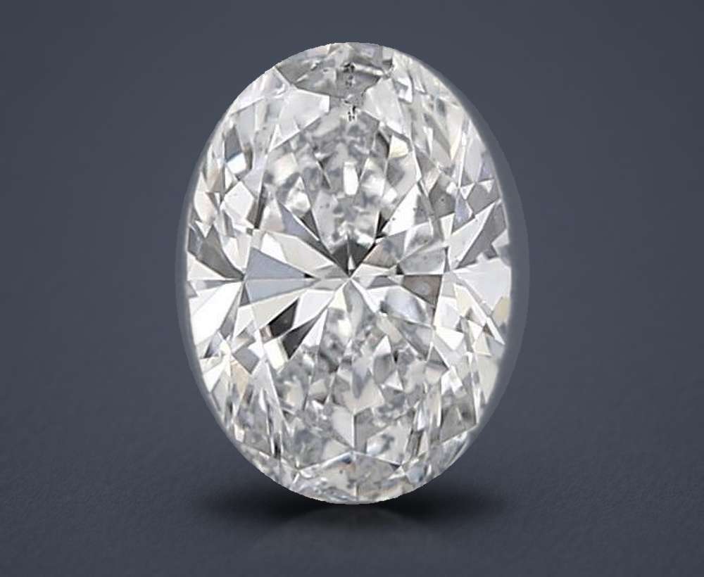 0.57 Carat Oval Lab Diamond