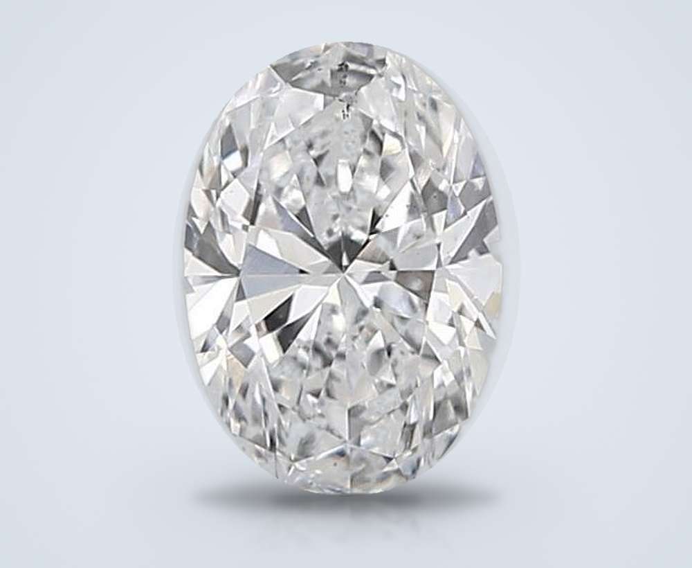 0.57 Carat Oval Lab Diamond